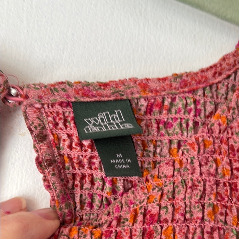 Wild Fable Mini Sundress NWOT Woman’s Medium - Picture 3 of 5